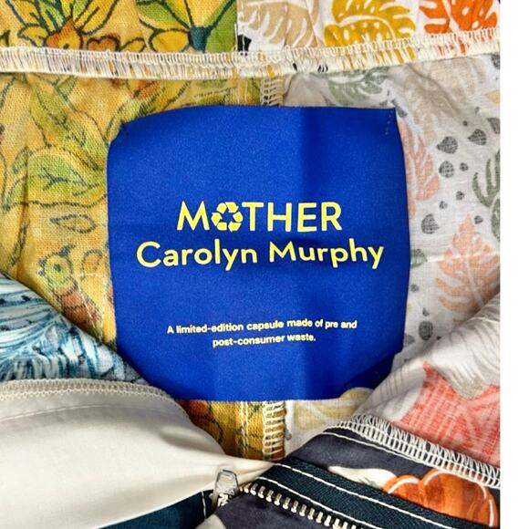 Mother x Carolyn Murphy Recycled Hawaiian Board Shorts High Waist size M NEW Tag - Picture 3 of 8